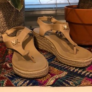 Michael Kors wedge sandals